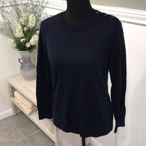 J Crew Navy Sweater